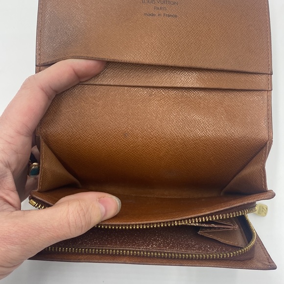 💯 AUTH. Louis Vuitton monogram Porte monnaie tresor wallet - Picture 9 of 16